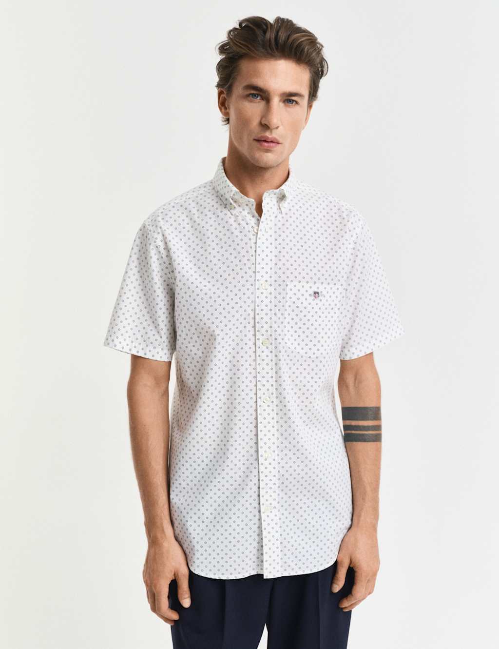 Regular Fit Pure Cotton Printed Shirt 5 of 5