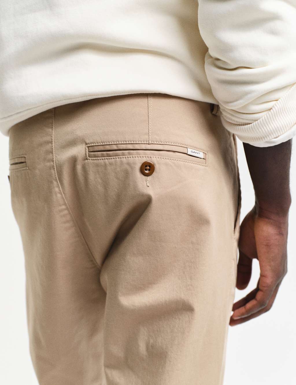 Slim Fit Cotton Rich Chinos 3 of 4