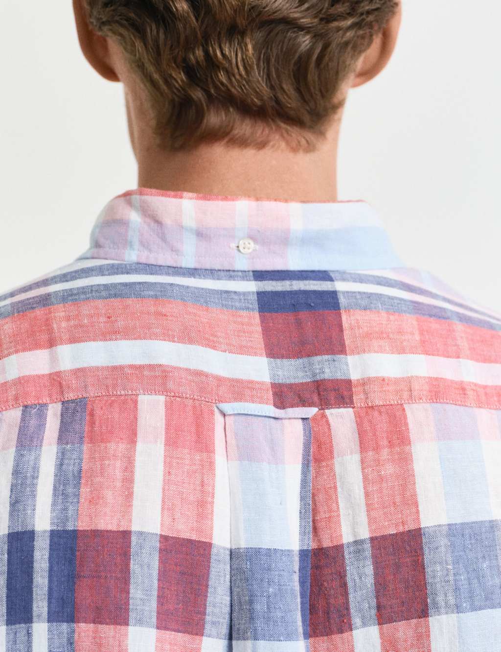 Regular Fit Pure Linen Check Shirt 3 of 5