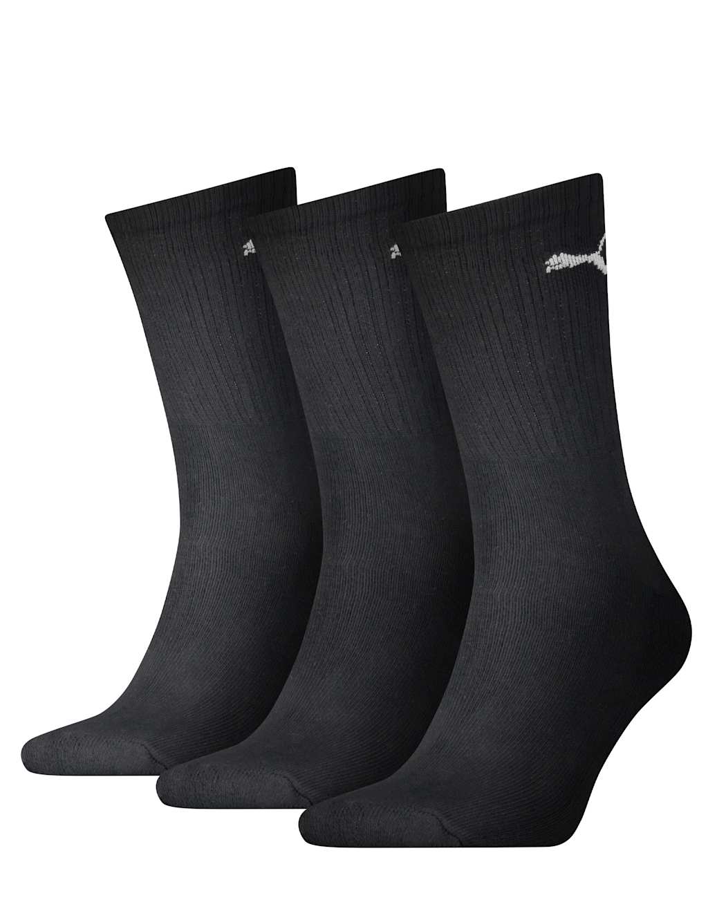3pk Unisex Cotton Rich Crew Socks 1 of 2