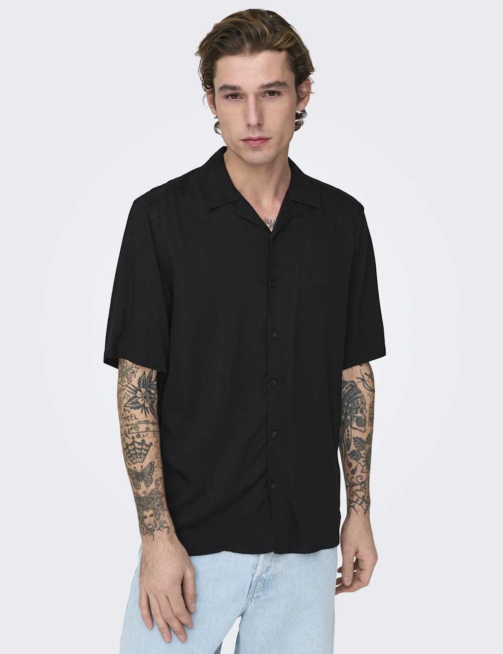 Regular Fit Easy Iron Cuban Collar Shirt 3 of 7