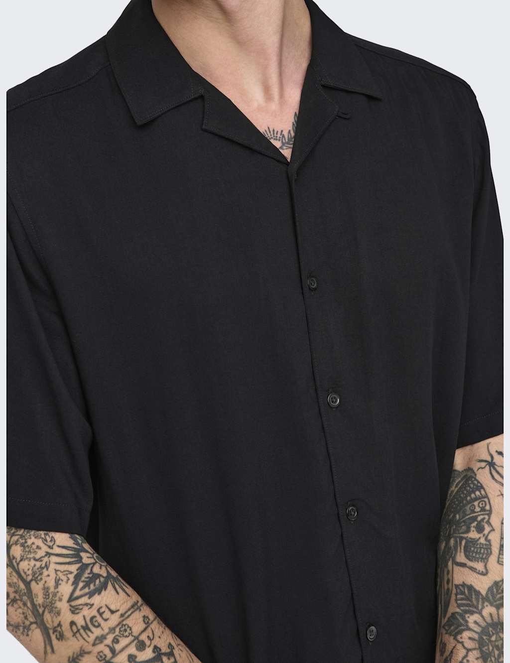 Regular Fit Easy Iron Cuban Collar Shirt 7 of 7