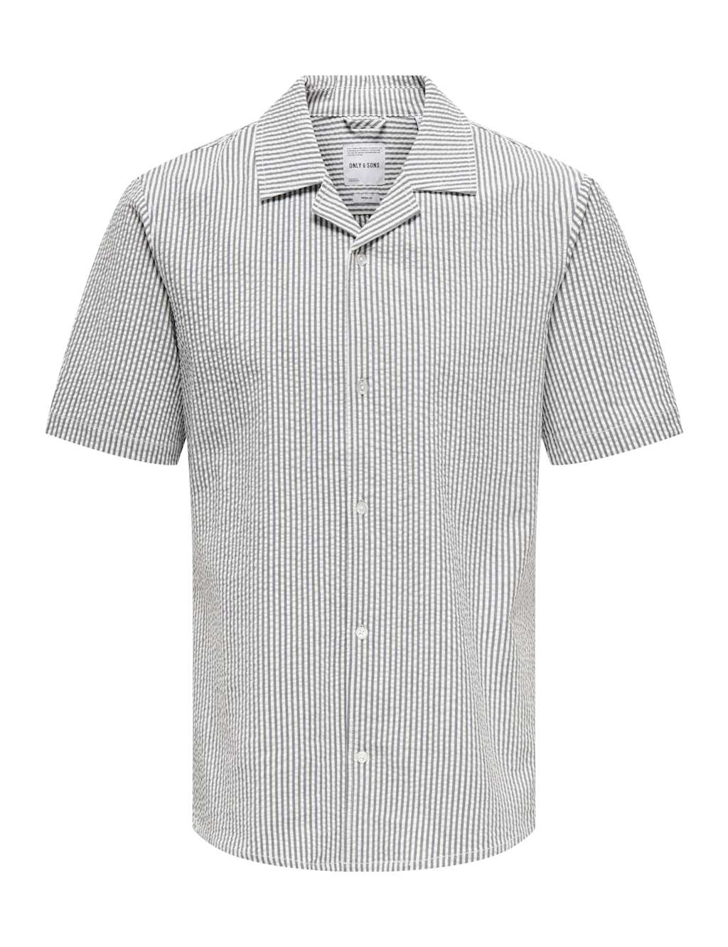 Cotton Rich Striped Oxford Shirt 2 of 6