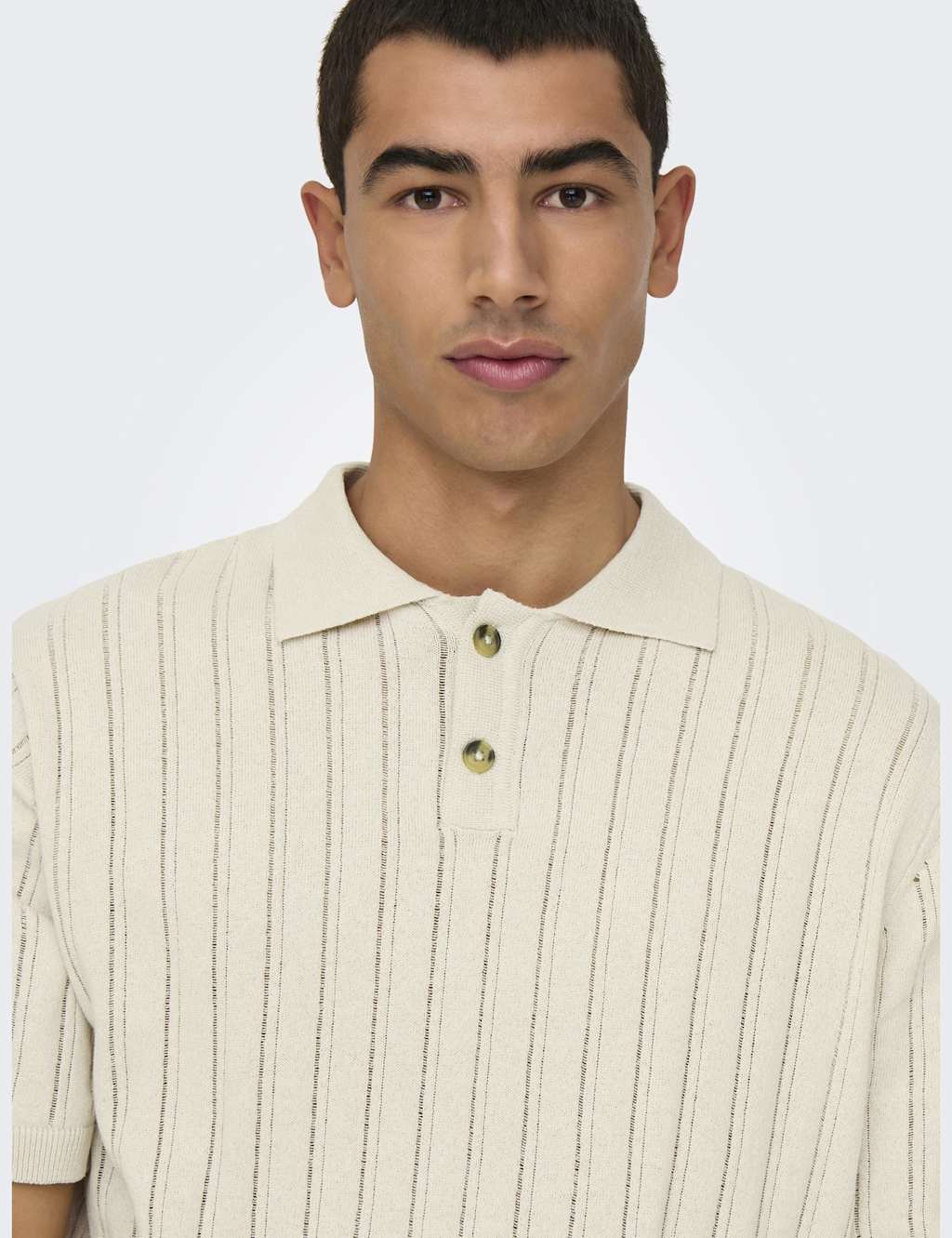 Cotton Rich Knitted Polo Shirt 4 of 5