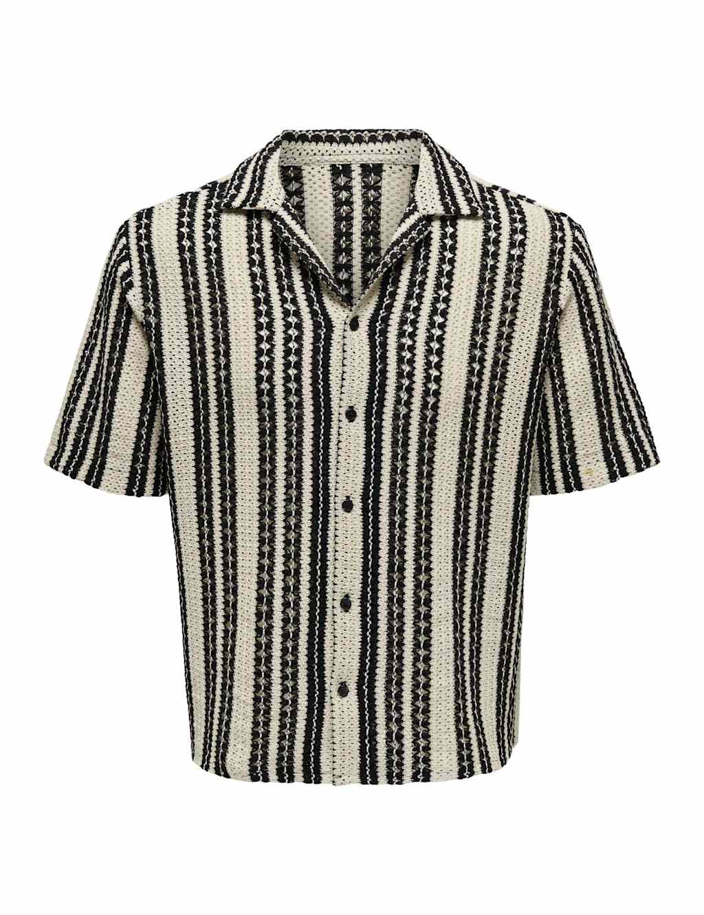 Cotton Blend Knitted Shirt 2 of 6