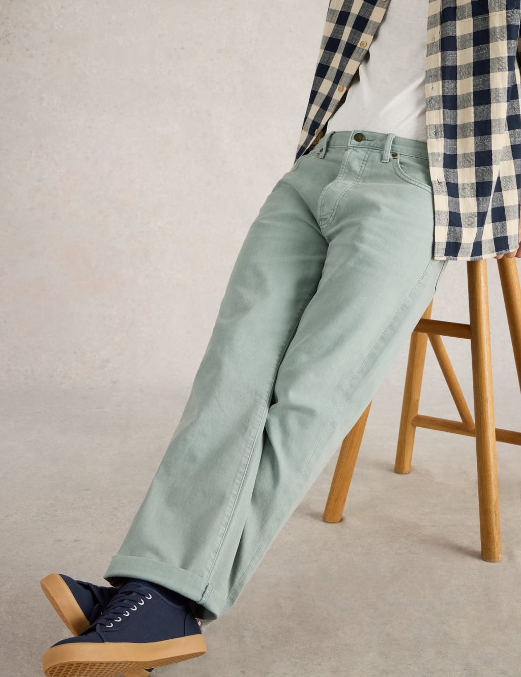 Straight Fit 5 Pocket Jeans 3 of 6