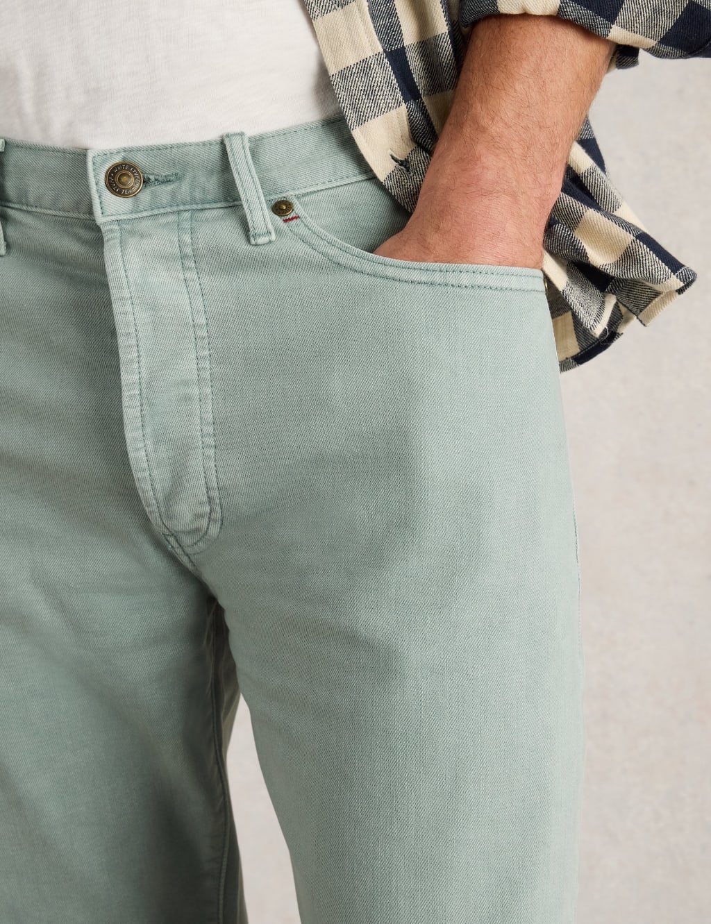 Straight Fit 5 Pocket Jeans 5 of 6