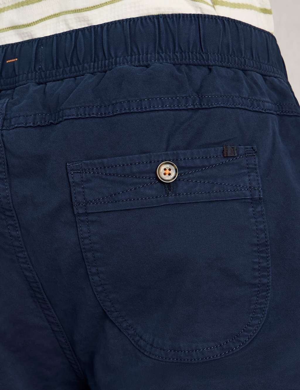Straight Fit Elasticated Waist Trousers 5 of 6