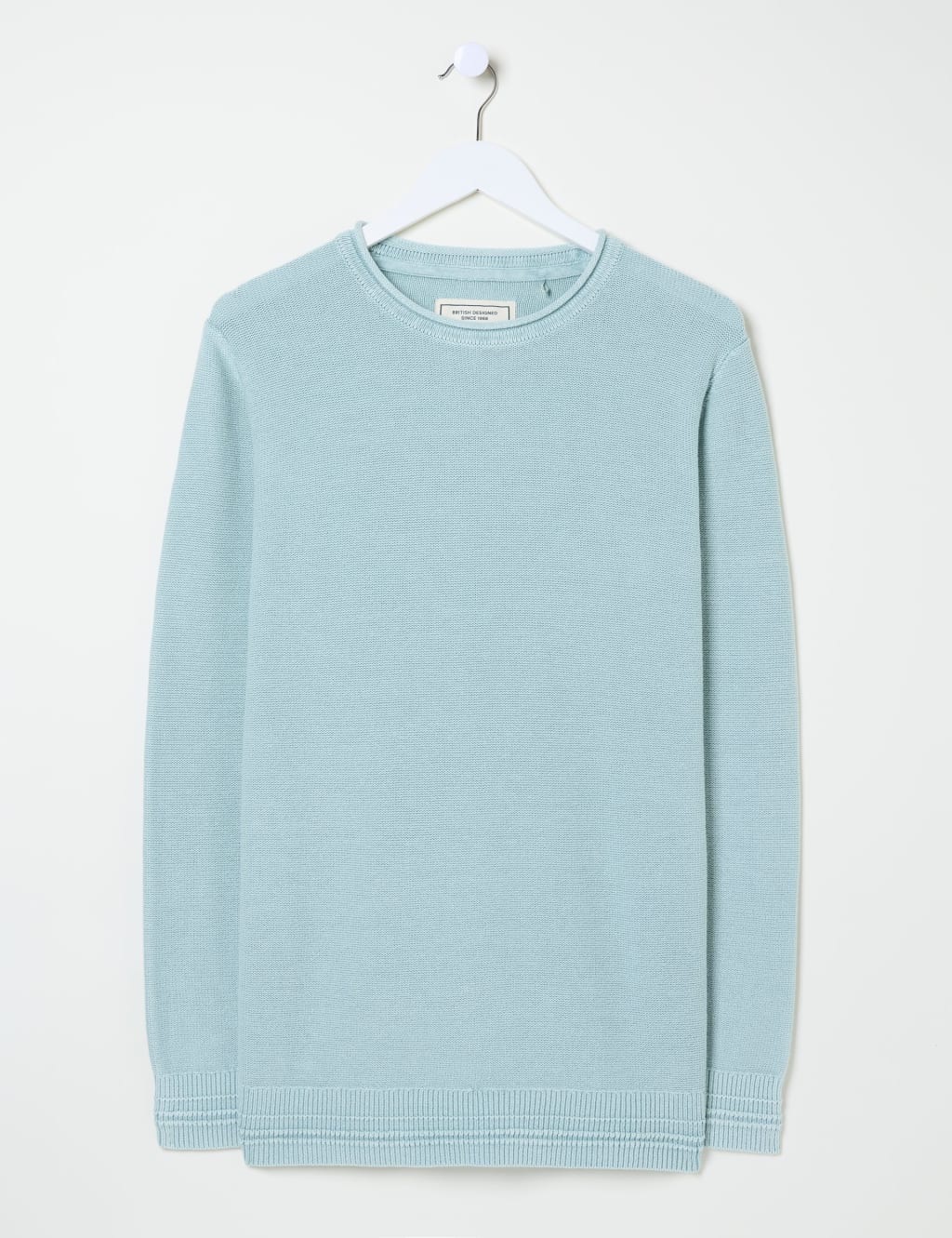 Pure Cotton Crew Neck Jumper 2 of 4