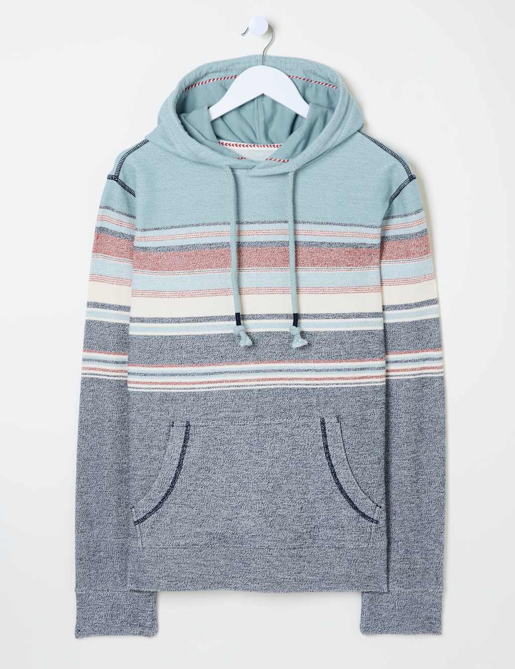 Pure Cotton Striped Hoodie 2 of 5