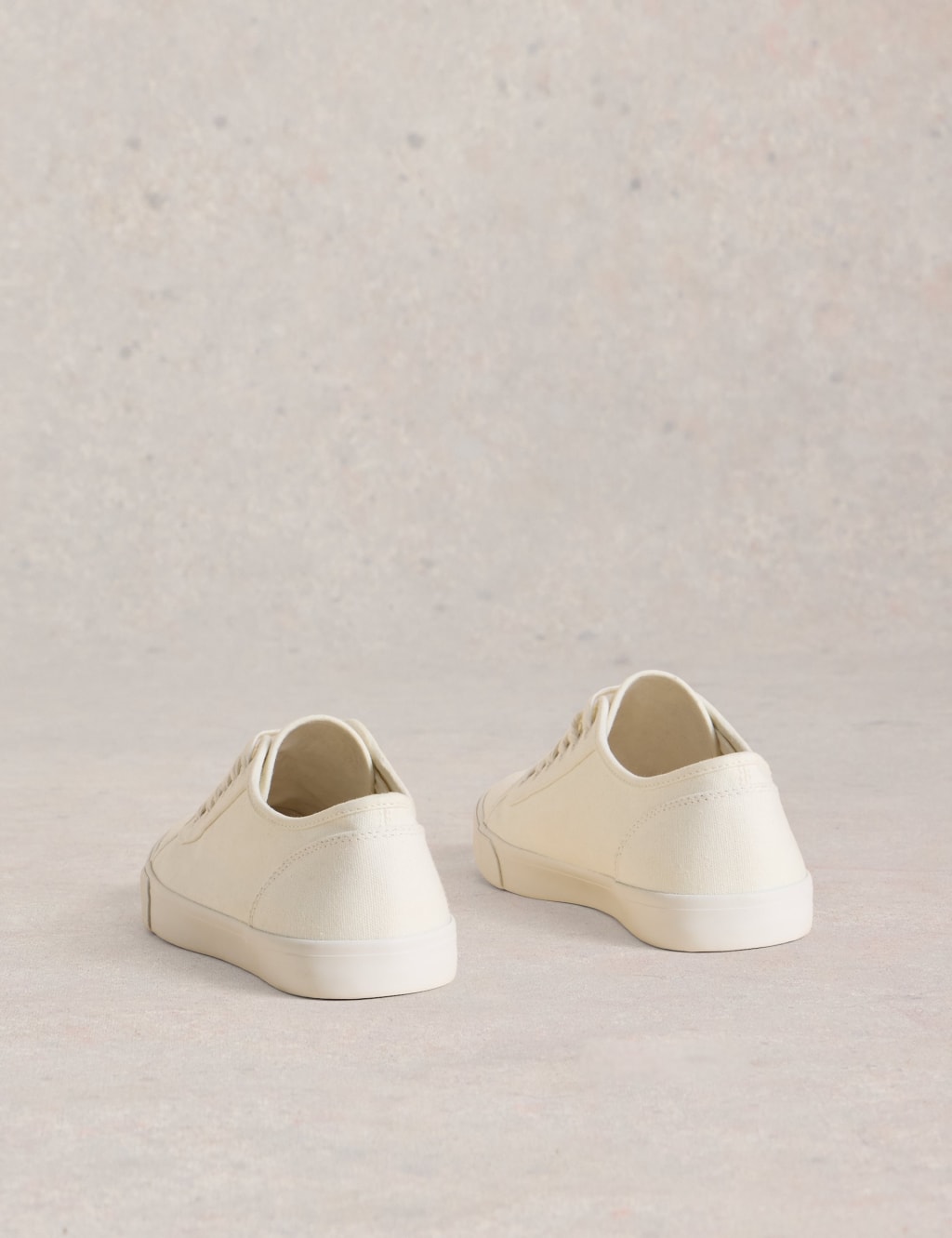 Lace Up Plimsoll Trainers 3 of 4