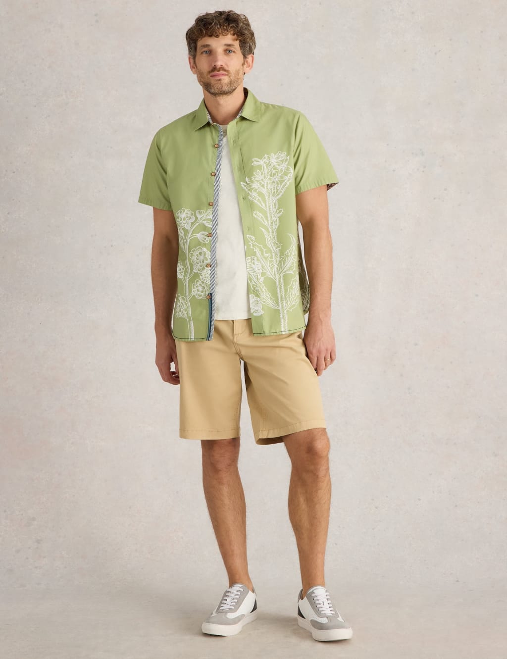 Pure Cotton Floral Shirt 3 of 6