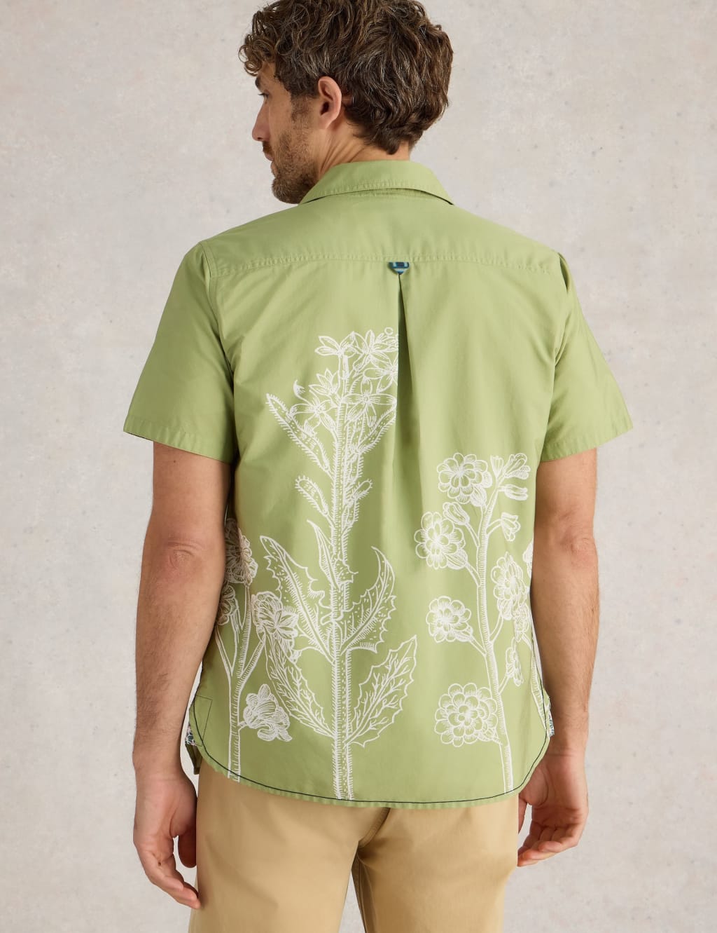 Pure Cotton Floral Shirt 4 of 6