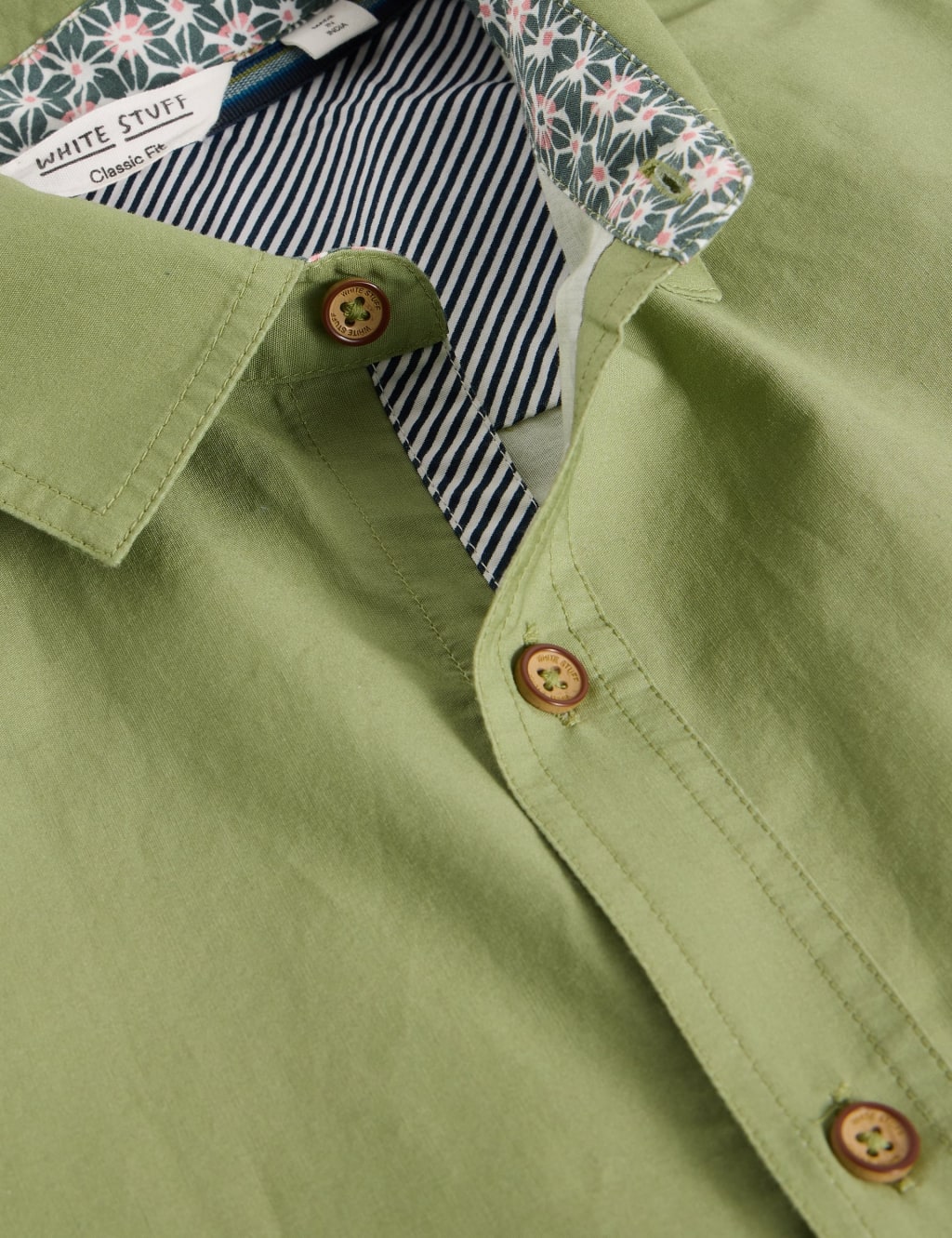 Pure Cotton Floral Shirt 6 of 6