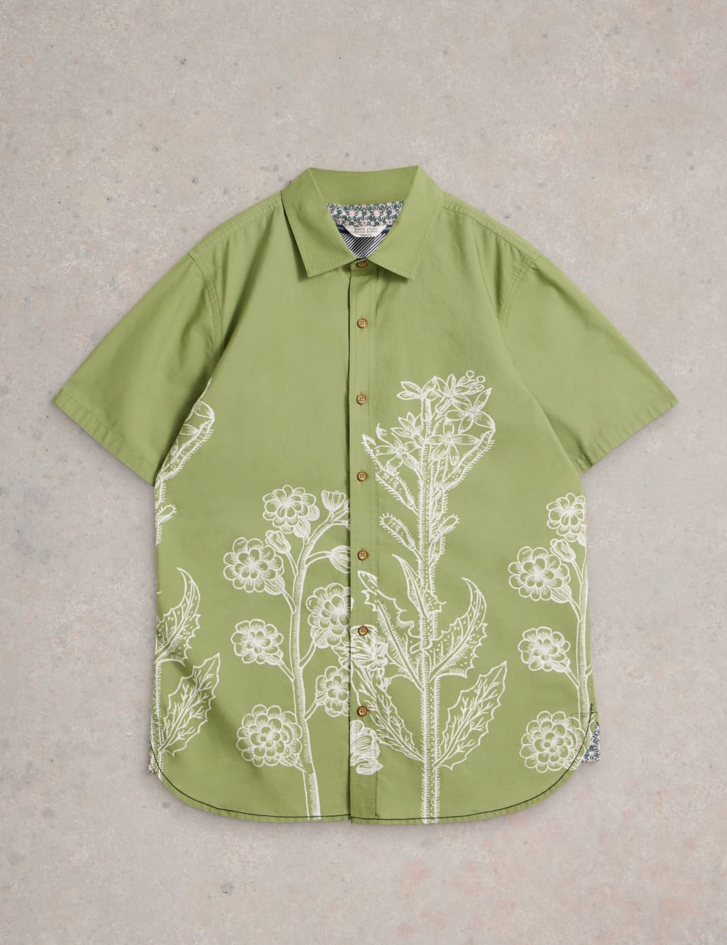 Pure Cotton Floral Shirt 2 of 6