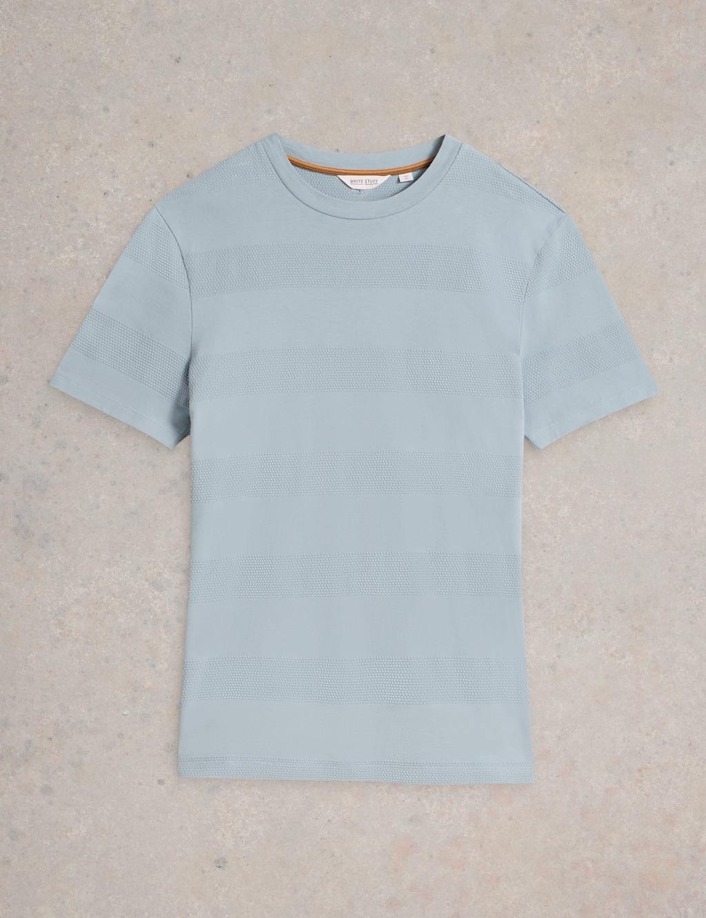 Pure Cotton Striped T-Shirt 2 of 6