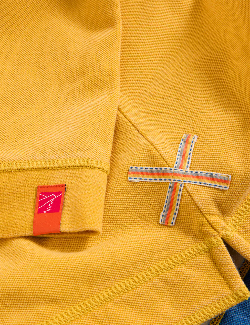 Pure Cotton Pique Half Zip Sweatshirt 7 of 7