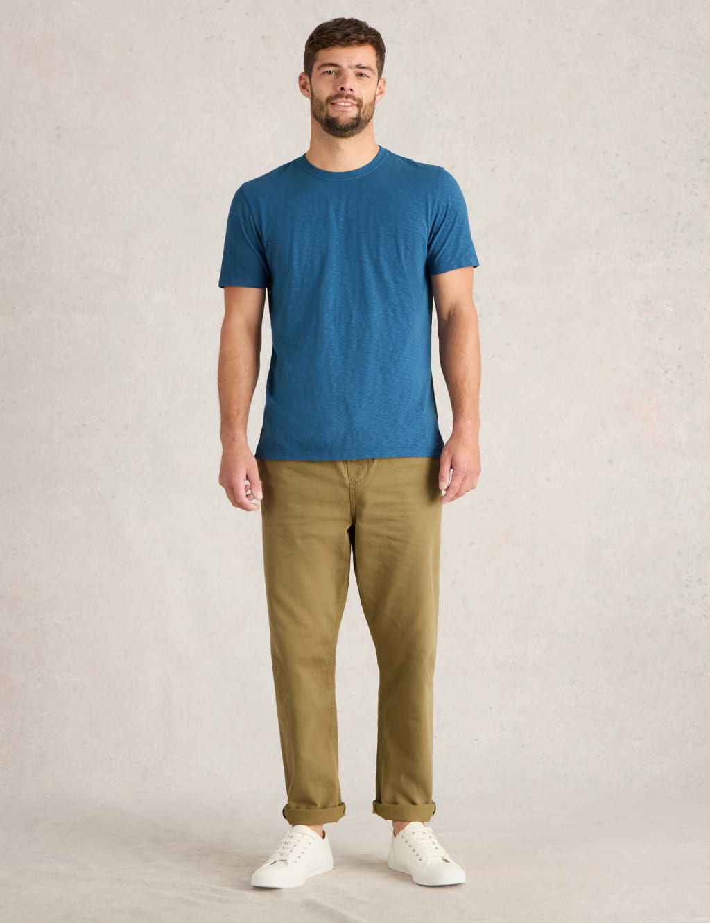 Pure Cotton Crew Neck T-Shirt 3 of 6