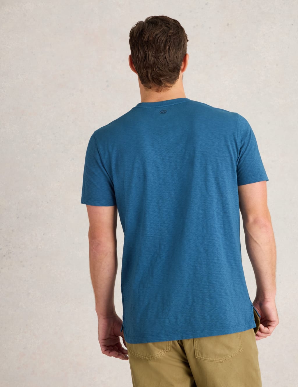 Pure Cotton Crew Neck T-Shirt 4 of 6