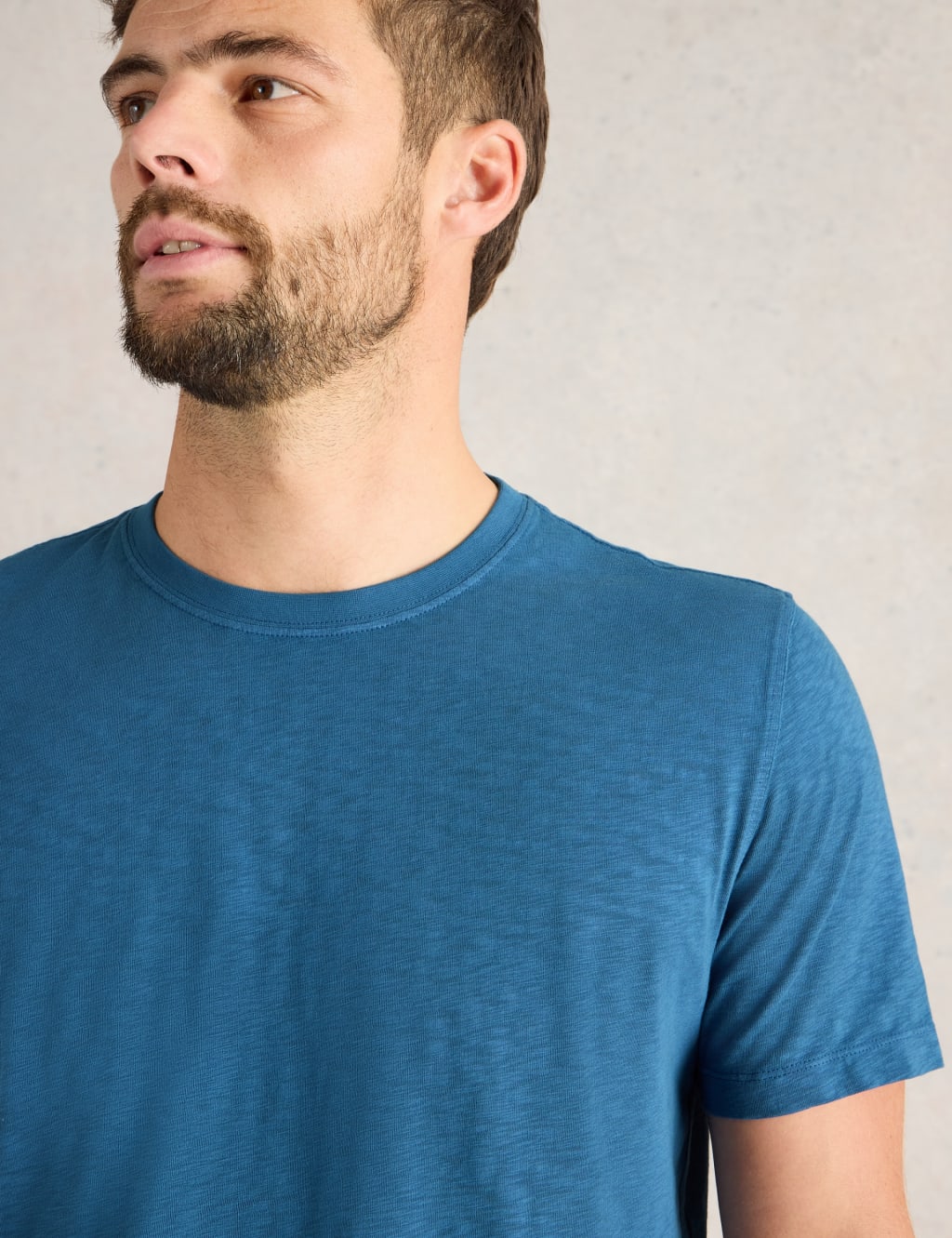Pure Cotton Crew Neck T-Shirt 5 of 6