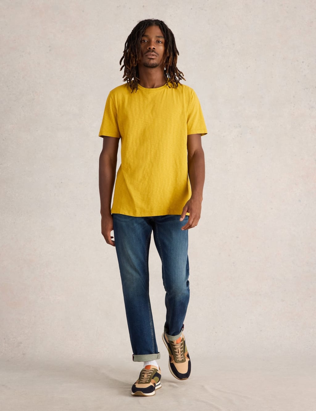 Pure Cotton Crew Neck T-Shirt 4 of 6