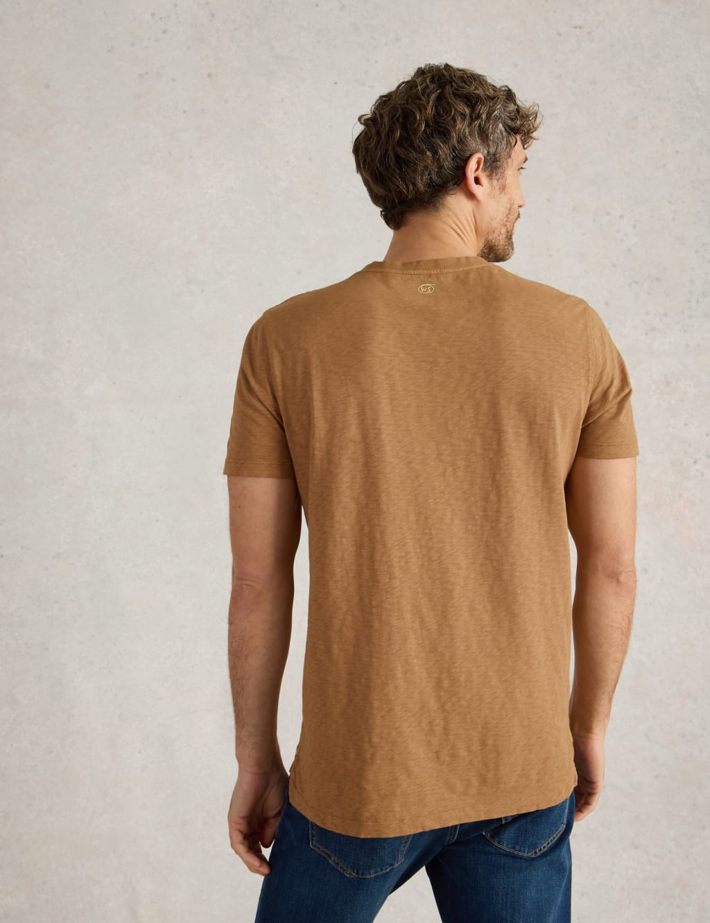 Pure Cotton Crew Neck T-Shirt 4 of 6