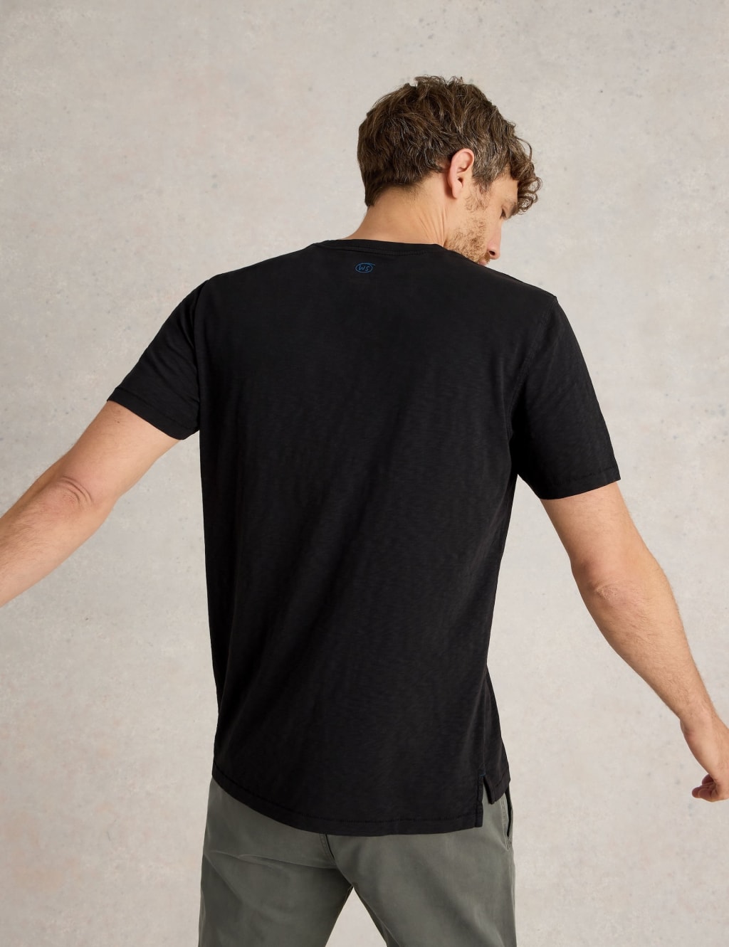 Pure Cotton Crew Neck T-Shirt 3 of 6