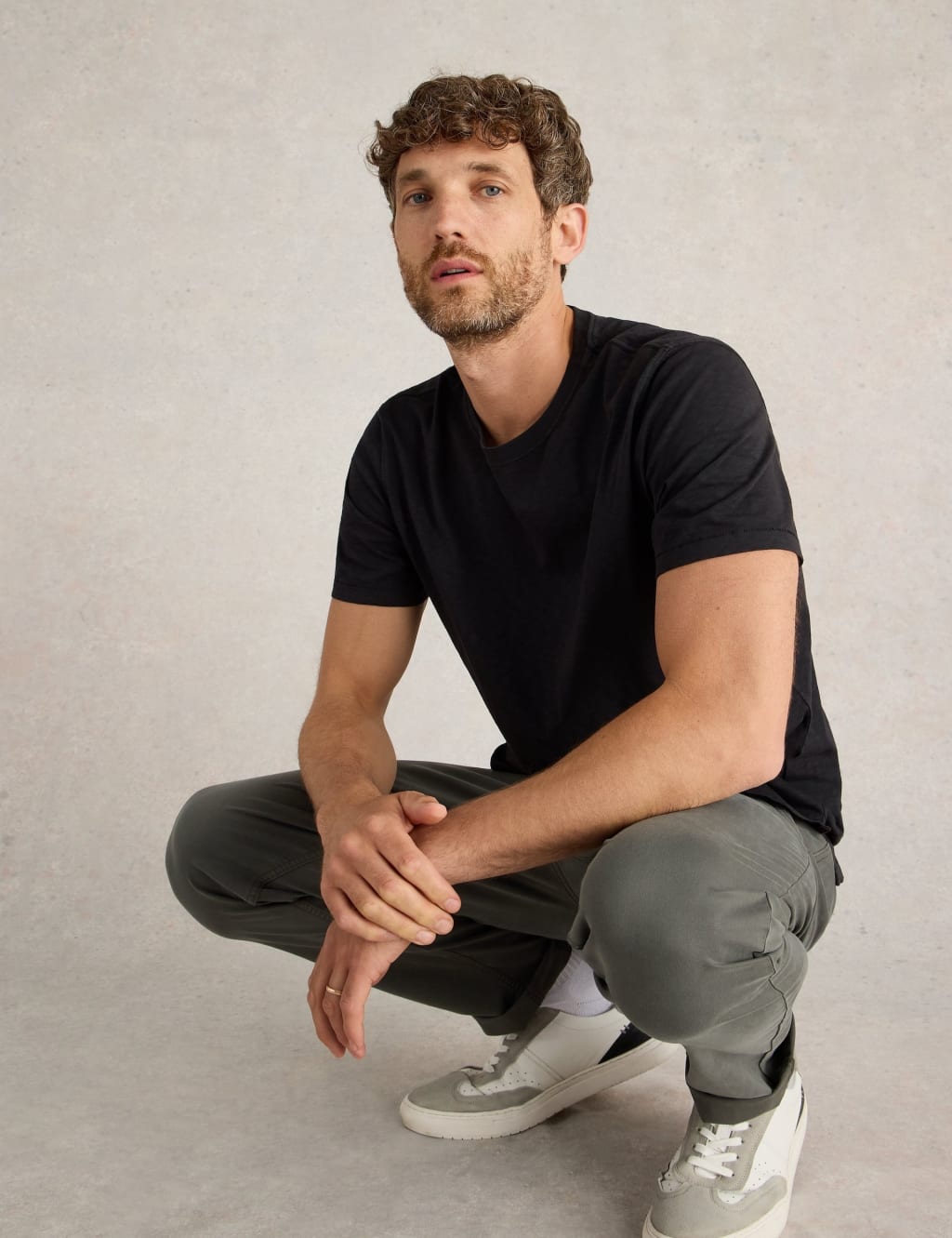 Pure Cotton Crew Neck T-Shirt 4 of 6
