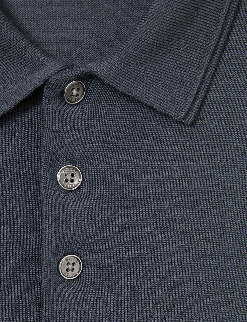 Pure Merino Wool Knitted Polo Shirt (3-14 Yrs) 4 of 4