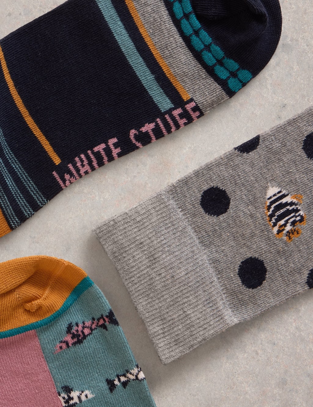 3pk Novelty Cotton Rich Socks 2 of 2