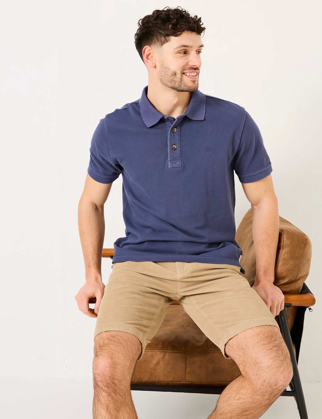 Pure Cotton Pique Polo Shirt 3 of 5