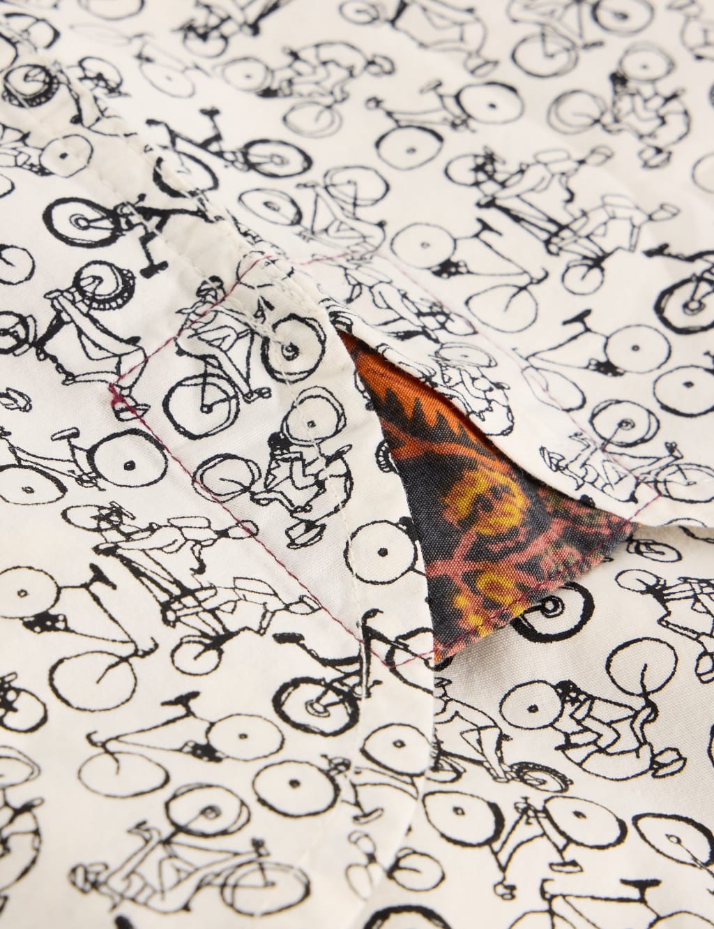 Pure Cotton Bike Print Shirt 6 of 6