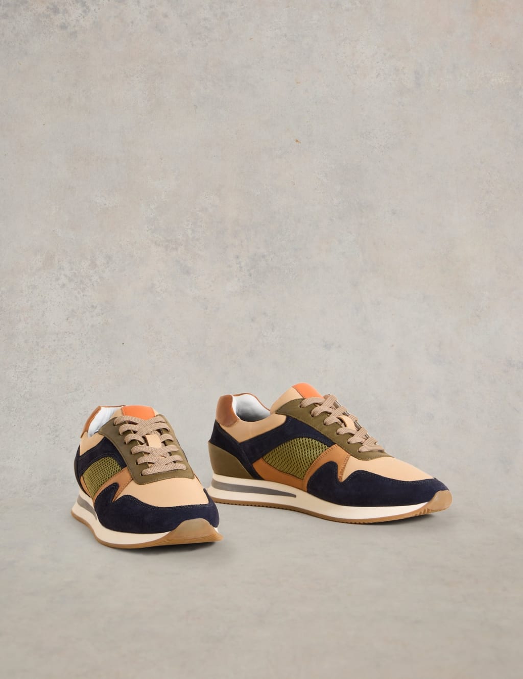 Leather Lace Up Trainers 2 of 4
