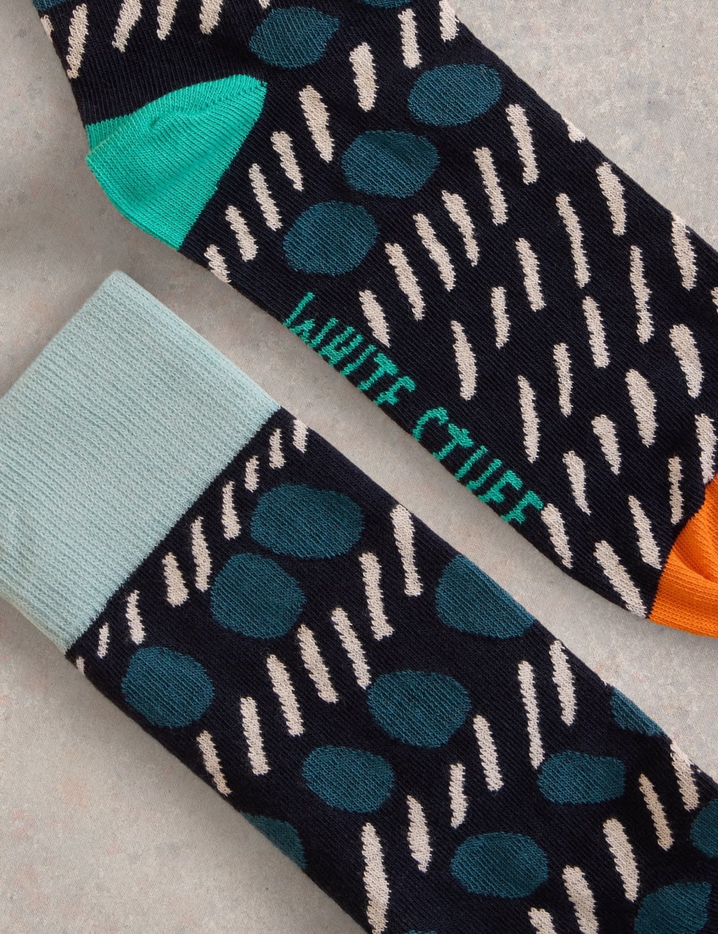 Patterned Novelty Cotton Rich Socks 2 of 2