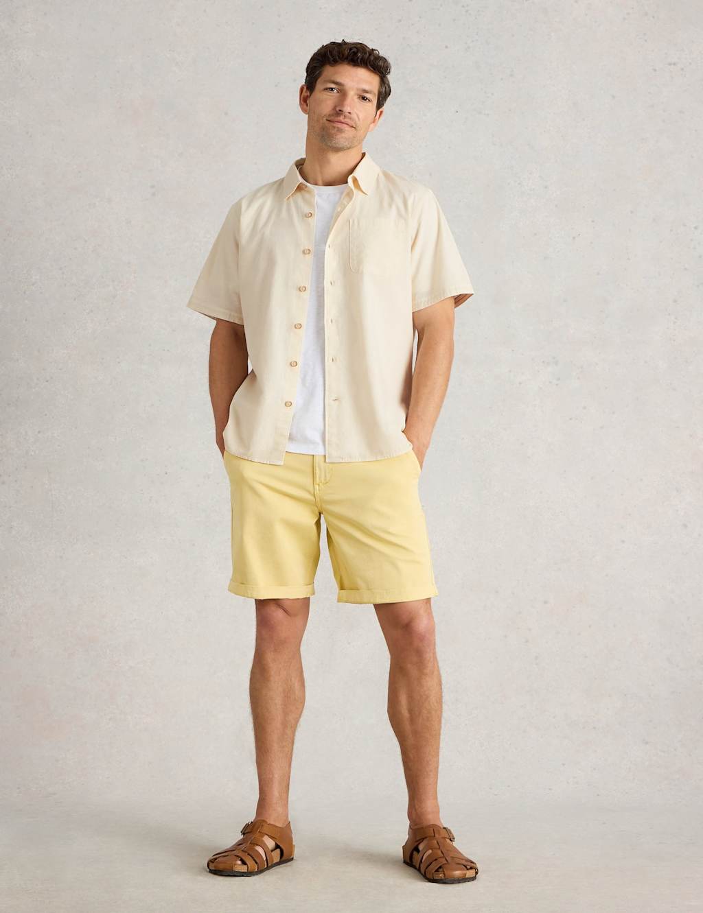 Linen Blend Short Sleeve Shirt 3 of 6