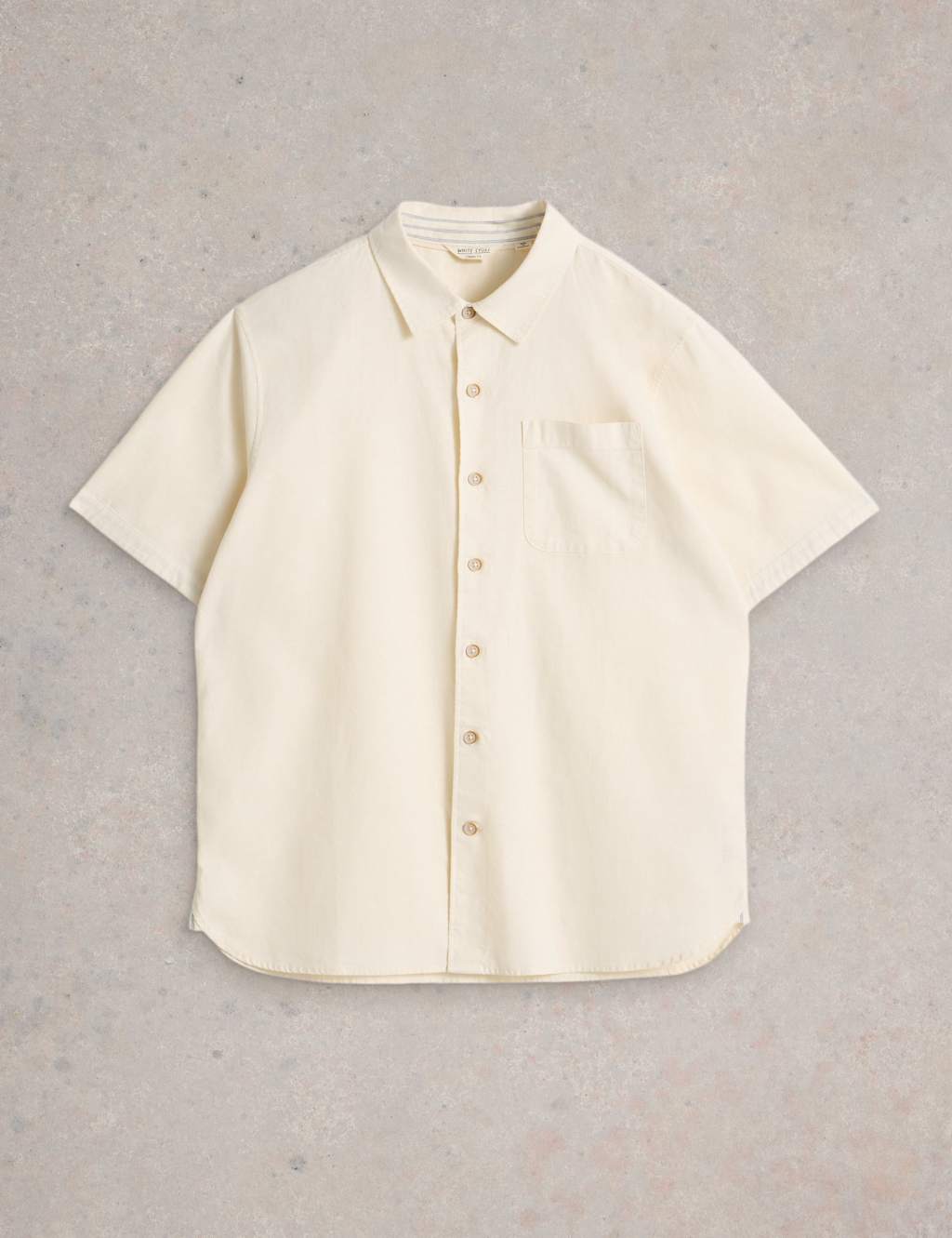 Linen Blend Short Sleeve Shirt 2 of 6