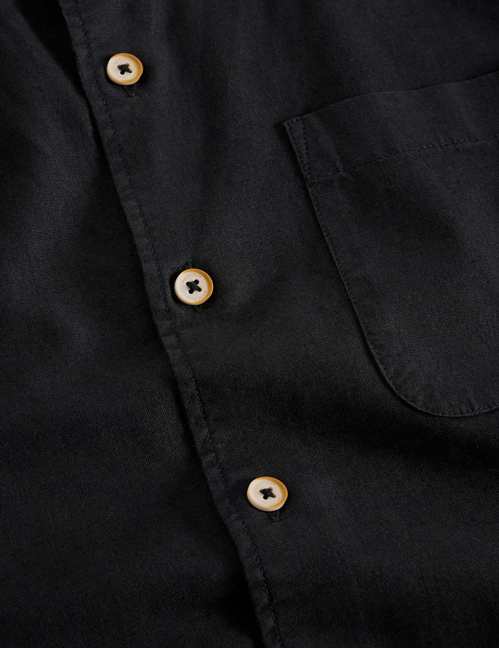 Linen Blend Short Sleeve Shirt 6 of 6