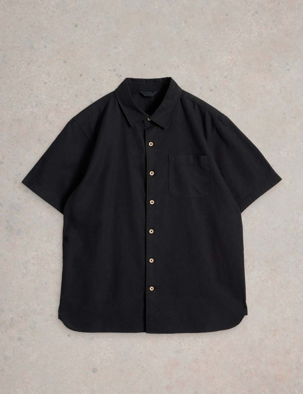 Linen Blend Short Sleeve Shirt 2 of 6