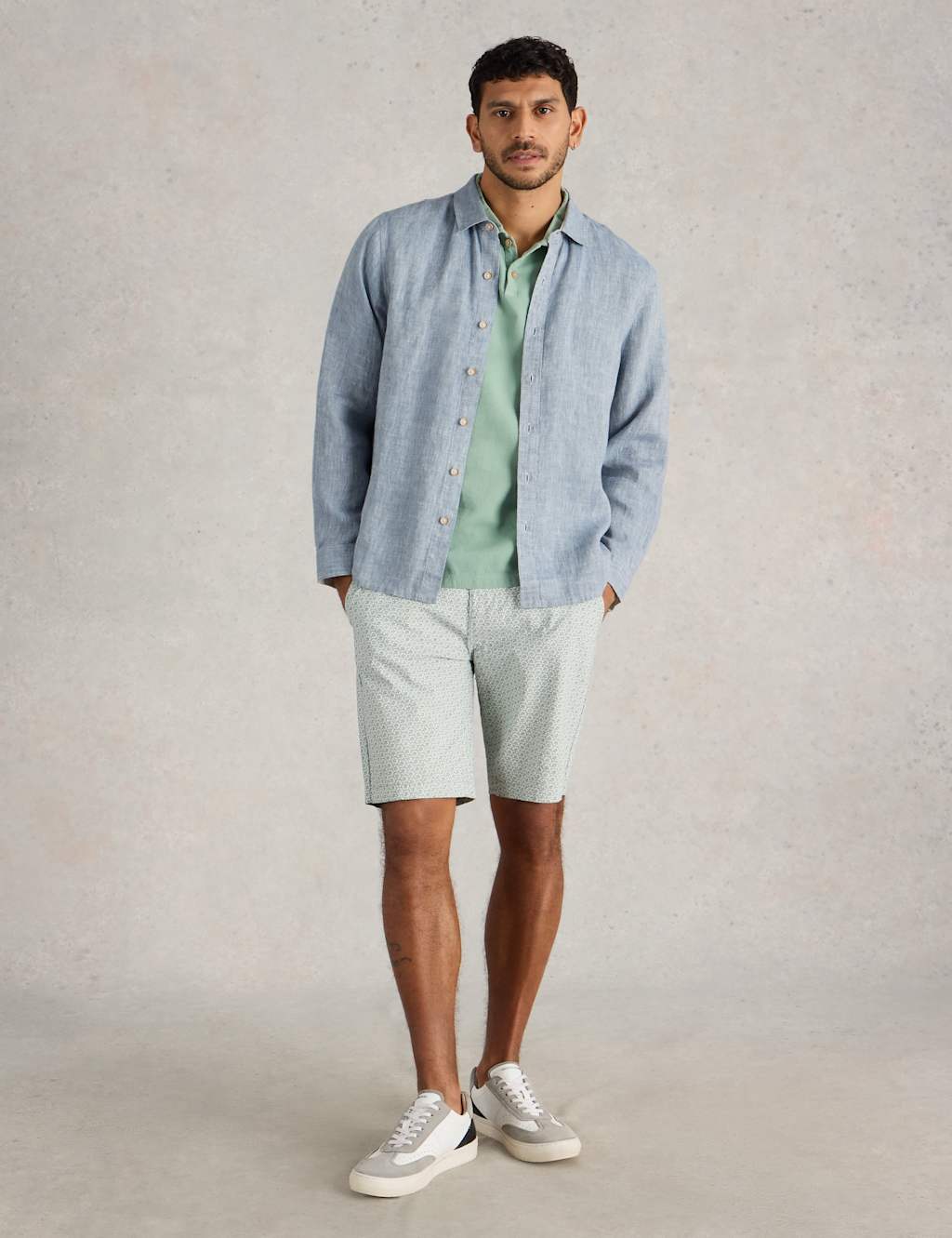 Regular Fit Pure Linen Shirt 3 of 6