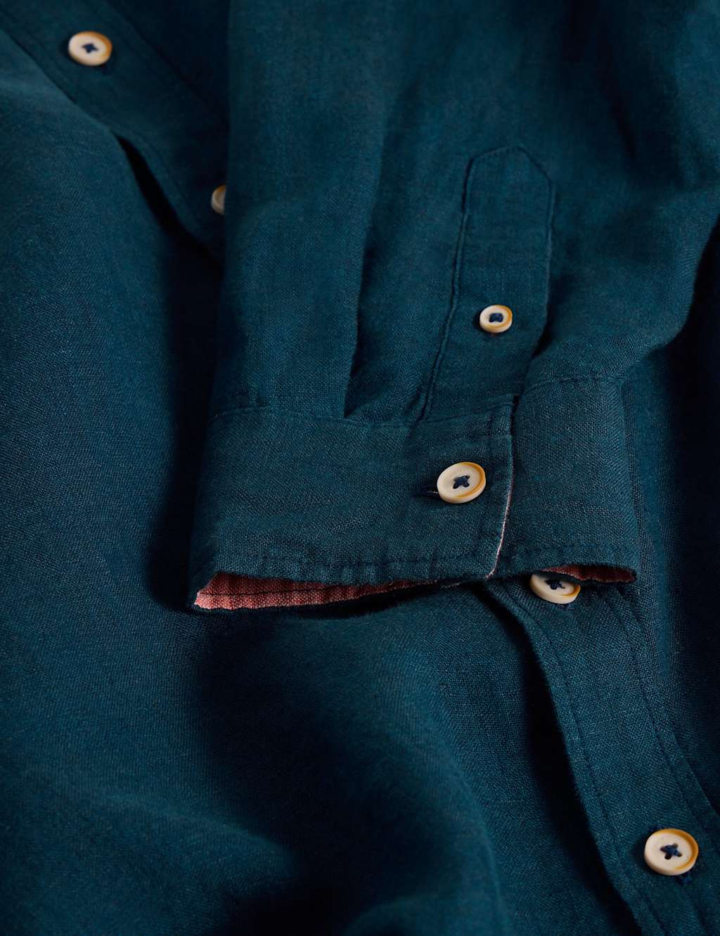 Regular Fit Pure Linen Shirt 6 of 6