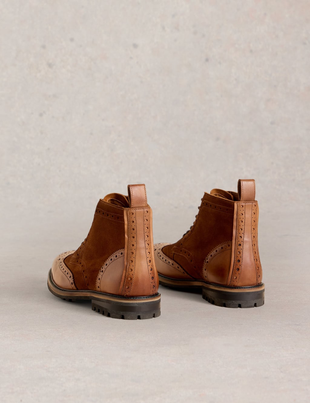 Leather Brogue Boots 3 of 4
