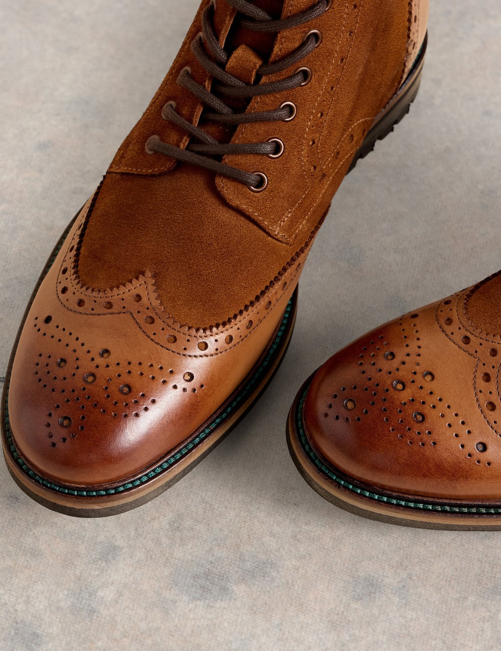 Leather Brogue Boots 4 of 4