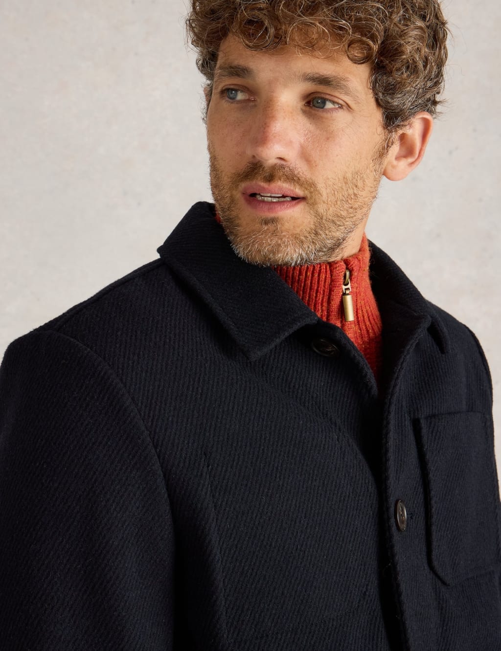 Wool blend chore jacket 2025