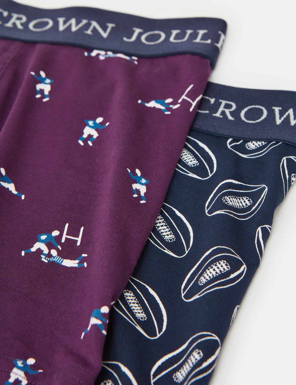 2pk Pure Cotton Jersey Printed Boxers 4 of 4