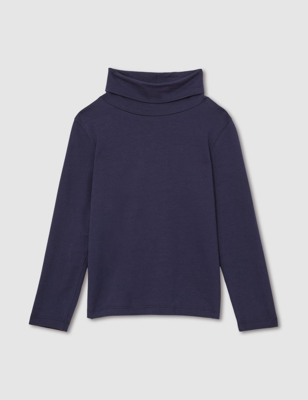 Cotton Rich Roll Neck Top (4-14 Yrs) 2 of 4