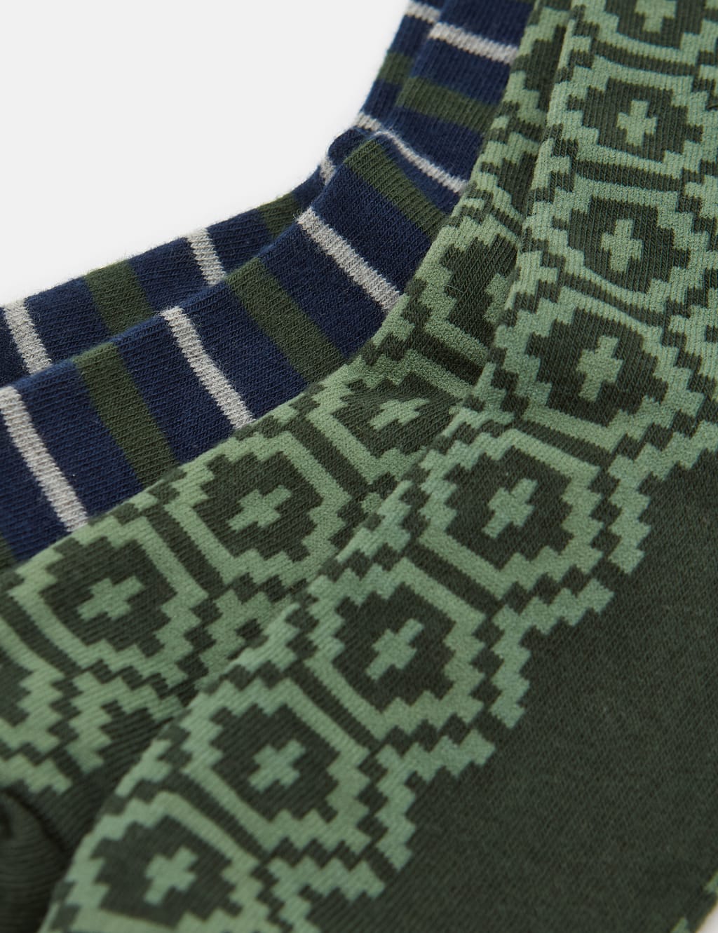 2pk Cotton Rich Socks 2 of 3