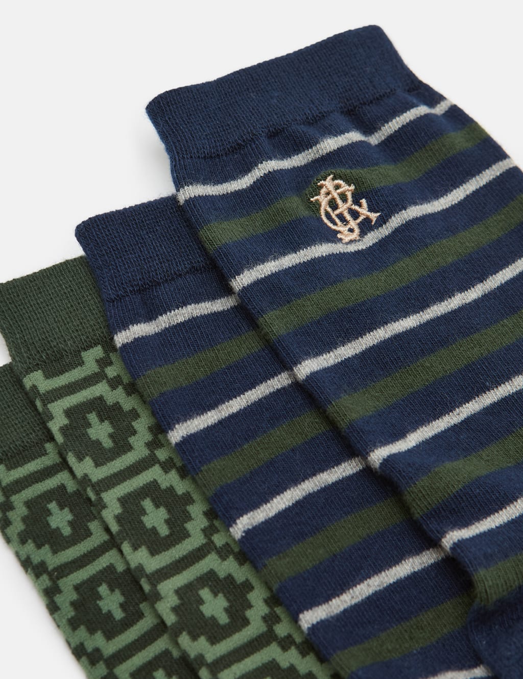 2pk Cotton Rich Socks 3 of 3