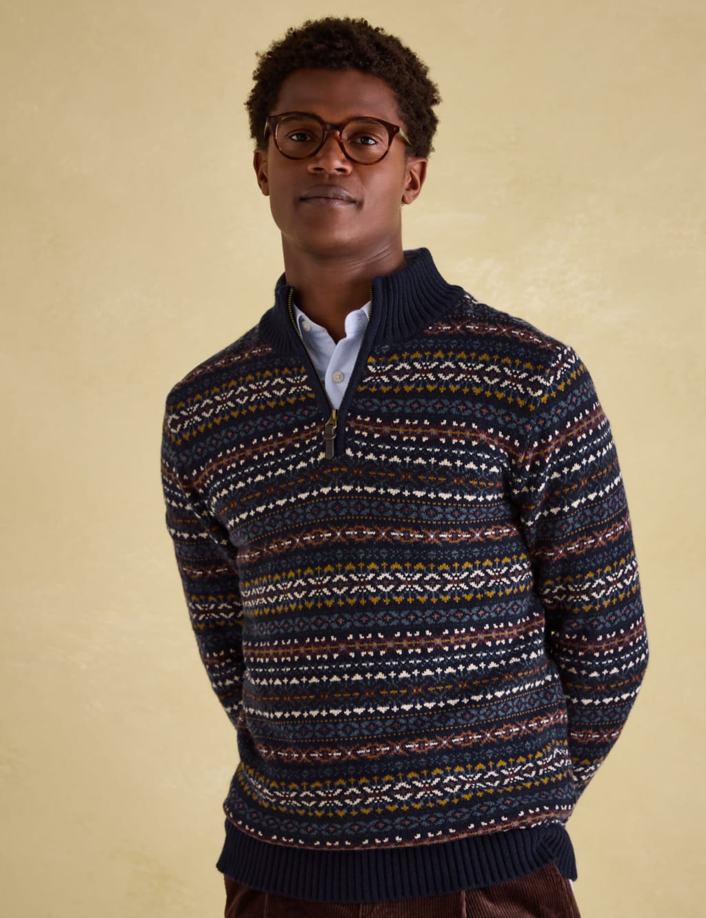 Marks and spencer mens merino wool jumper top