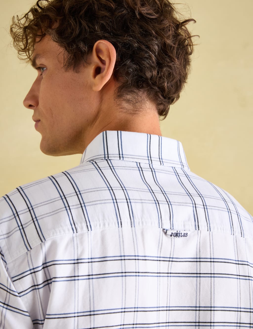 Pure Cotton Check Oxford Shirt 3 of 7