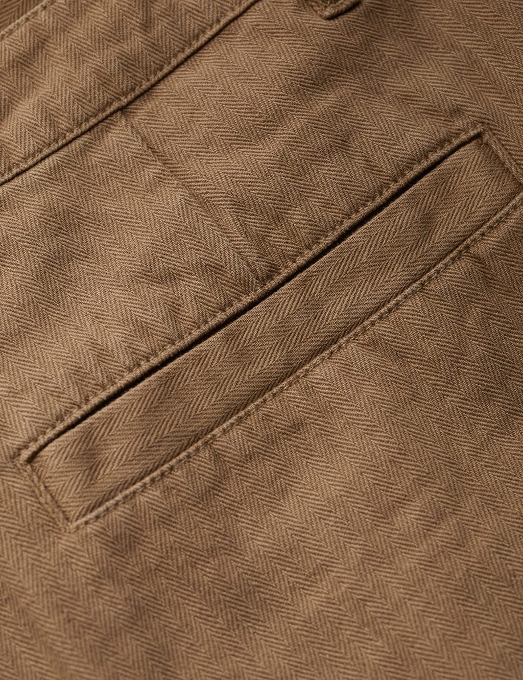 Regular Fit Linen Rich Cargo Trousers 5 of 5